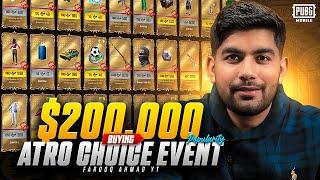 Buying $200,000 UC Popularity from @ATRO55  Choice Event |  PUBG MOBILE 