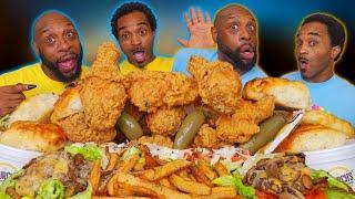 CHURCH'S FRIED CHICKEN MUKBANG | HUBBY EDITION