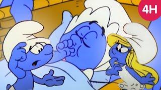 Gargamel turns himself into a Baby Smurf!  | Cartoons for Kids The Smurfs Marathon | WildBrain Max