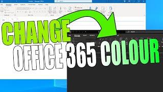 Office 365 Change Theme Colour