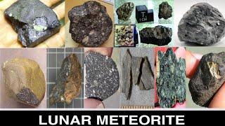 15 Lunar meteorites||Officially listed lunar meteorite at Meteoritical Bulletin. #meteor #meteorite