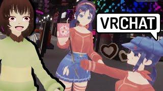 Chara Meets Mita And Cappy! (VRchat Funny Moments)