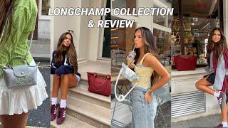 MY LONGCHAMP COLLECTION! LE PLIAGE REVIEW - WATCH BEFORE YOU PURCHASE!