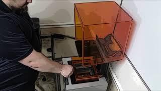 Changing Resin & Tank on Formlabs Form2 3D printer