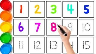 1234567890 // How to Draw Numbers for Kids // Coloring Page // 123 for Kids // Aritri Arts