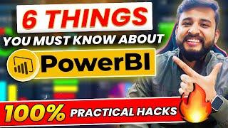 6 HACKS YOU MUST KNOW ABOUT POWER BI | BEST TIPS ON POWER BI