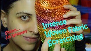 ASMR Super Tingly Woven Fabric Scratching On The Mic (No Whisper Version)