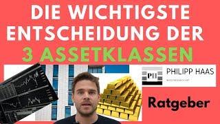 Nur 3 Assetarten für den langfristigen Vermögensaufbau - Das investresearch Assetmatrixmodell