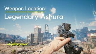 Cyberpunk 2077 - Free! How to get Legendary Ashura Crafting Spec | Location