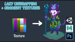 Character Model - Texturing with Lazy Unwrapping