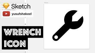 WRENCH icon - Sketch - dyIcons - E06 - Yusuf Shakeel