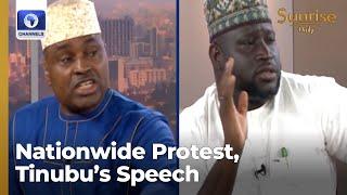 Legal Practitioner, Nupe Leader Debate Hardship Protest, Tinubu’s Speech