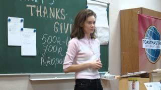 Moscow Free Speakers 21 11 2013 Joke master Veronica Lodeikina