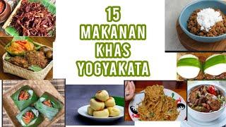 15 MAKANAN KHAS YOGYAKARTA #makanan #khas #yogyakarta