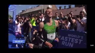 Aleksandr Sorokin Brakes 100K World Record in Vilnius, Lithuania - 06:05:35