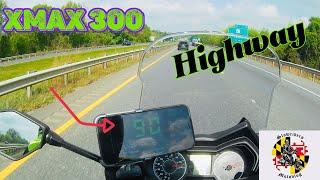 Yamaha Xmax 300/First Highway Ride/New Top Speed/Motovlog/Riding Adventure