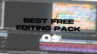 Best FREE editing pack! (impacts,transitions,sound effects,overlays) VEGAS PRO