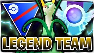 SERPERIOR IS BACK! THIS WEIRD *LEGEND TEAM* GOES 7-4 IN THE GREAT LEAGUE | GO BATTLE LEAGUE