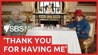 Queen Elizabeth II and Paddington share love of marmalade sandwiches over Jubilee tea | SBS News