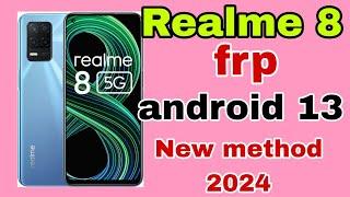 Realme 8 frp bypass 5g mobile//All realme frp bypass new method//Realme 8 frp android 13 new trick.