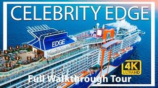 Celebrity Edge | Full Walkthrough Ship Tour & Review | Ultra HD | 2023 New | Celebrity Cruise Lines