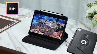 2024 iPad Pro 11-inch (M4) Swiveling Stand Case Review | Fintie Case Horizontal & Portrait Positions