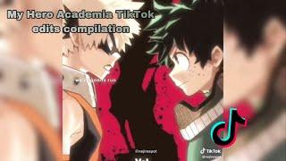 My Hero Academia TikTok edits compilation || BNHA #42