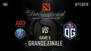 [The International 8 - Main Event] OG vs PSG.LGD - Game 5 - #TI8FR