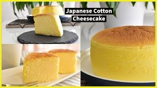 How to Make JAPANESE COTTON CHEESECAKE!