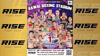 Rawai Fight Night 01/11/24 | Powered by RISE FIGHT GEAR