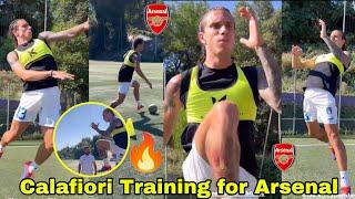 HIGH SPIRITSRicardo Calafiori HITS Personal Training Before Joining ArsenalCalafiori To Arsenal
