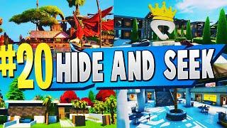 TOP 20 BEST HIDE and SEEK Creative Maps In Fortnite | Fortnite HIDE and SEEK Map CODES