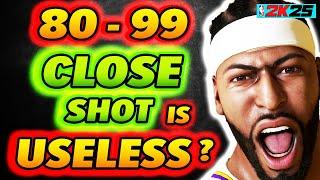 Watch, if you have CLOSE SHOT rating on NBA 2K25