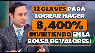 12 Pasos para lograr Libertad Financiera y hacer 6,400% Invirtiendo en la Bolsa - Alejandro Cardona