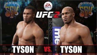 EA UFC 2 (Xbox One) - Iron Mike Tyson vs Mike Tyson - Fantasy Fight (3 Rounds)