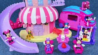 8 Minutes Satisfying with Unboxing Minnie Mouse's Wonderful House，Disney Toys Review | ASMR