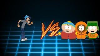 [KOF Mugen] Don Ramon Animado vs Team Eric Cartman (South Park)