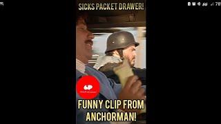 Sicks Packet Drawer! A Quick Laugh! Anchorman Scene!