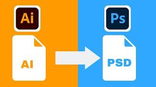 How to Convert AI To PSD (2024)