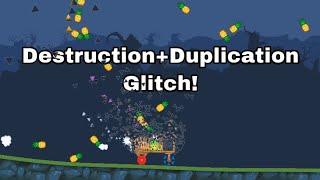 Disintegration + Duplication Glitch - Bad Piggies