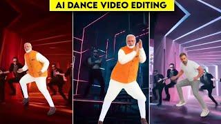 Tauba Tauba Modi Ji Dance Video Editing | Ai Funny Dance Video Kaise Banaye | Ai Video Generator