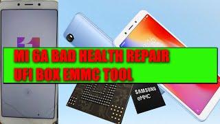 Redmi 6A Dead Boot Repair with UFI // EMMC BAD HEATH REPAIR AFTER FLASH DEAD FIX ONLY MTK PORT FIX