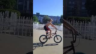 стант босиком!  #бмх #bmx #максон #rideaction #shorts