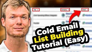 How to Build a Cold Email Lead List | Findymail Tutorial