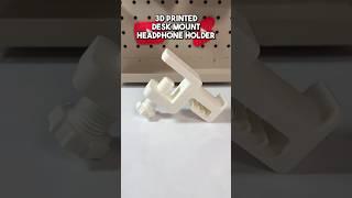 3D Printed Desk Mount Headphone Holder | Bambu Lab A1 Mini