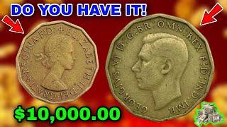 TOP 2 UK THREE PENCE COINS WORTH A LOT OF MONEY MILLION DOLLAR