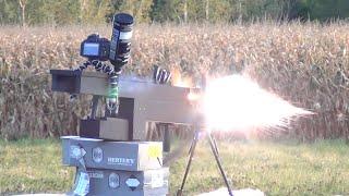 Backyard RAILGUN: Field Testing the 250 lb Electric Gun, 27,000 Joule (max)