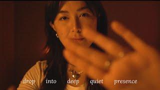 asmr reiki  deep presence & relaxation before sleep (body scan, sleep countdown, fire crackle)