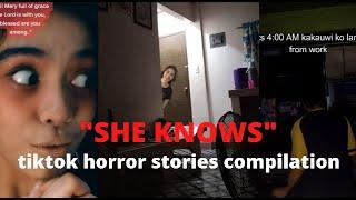 "She Knows" Tiktok Horror Compilation