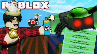 Roblox - Bậc Thầy Diệt Kiến Gà Công Nghiệp Tv Trong Bee Swarm Simulator!